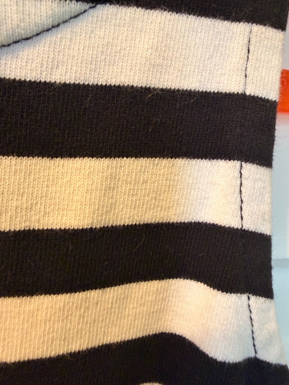 Banana Republic Black and White Striped Tank Top - Picture 2 of 6